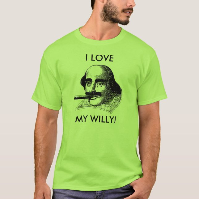 CAMISETA EU AMO MEU WILLY! (Frente)