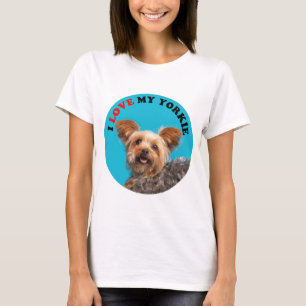 Camiseta Eu Amo Meu Yorkie