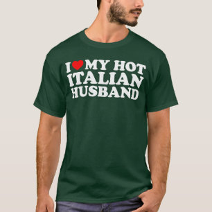 Camiseta Eu Amo Meus Amigos do Marido Italiano Quente