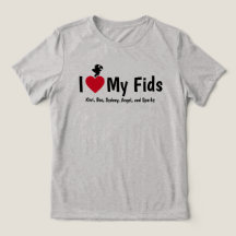 Eu Amo Meus Fids Papagaio Kids