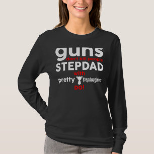 Camiseta Eu Amo Meus Filhos-De-Pé Para Homens No Dia Do Pai