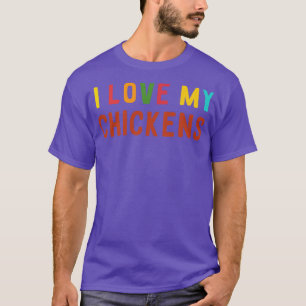 CAMISETA EU AMO MEUS FRANGOS