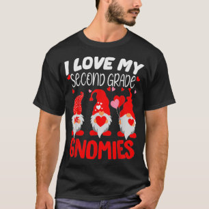 Camiseta Eu Amo Meus Gnomos De Segundo Grau Engraçado Namor