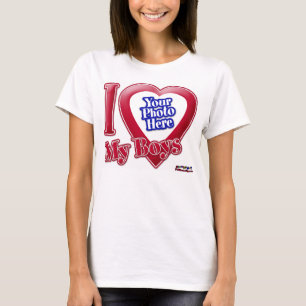 Camiseta Eu Amo Meus Meninos - Foto