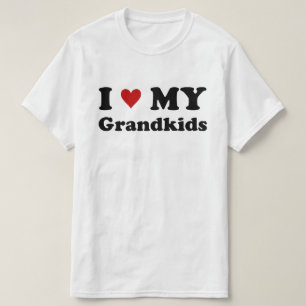 Camiseta Eu Amo Meus Netos