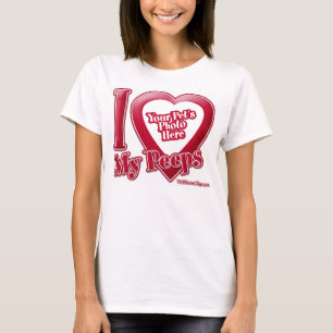 Camiseta Eu Amo Meus Peeps - Foto