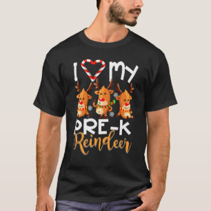 Camiseta Eu Amo Meus Pré-Rebeldes Estudantes Professores Ch