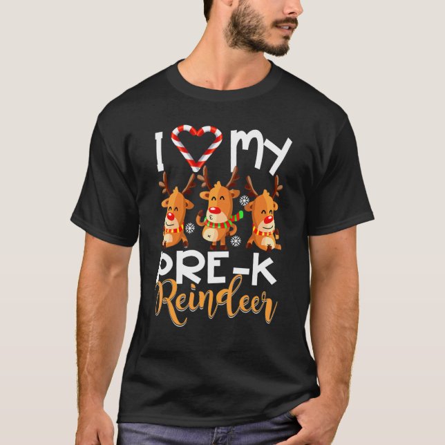 Camiseta Eu Amo Meus Pré-Rebeldes Estudantes Professores Ch (Frente)