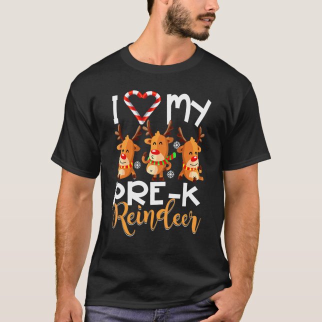 Camiseta Eu Amo Meus Pré-Rebeldes Estudantes Professores Ch (Frente)