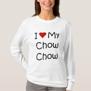 Camiseta Eu amo meus presentes e roupa da raça do cão da