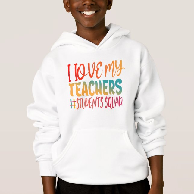 CAMISETA EU AMO MEUS PROFESSORES. (Frente)