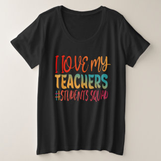 CAMISETA EU AMO MEUS PROFESSORES.