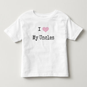 Camiseta Eu Amo Meus Tios