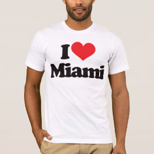 Camiseta Eu amo Miami