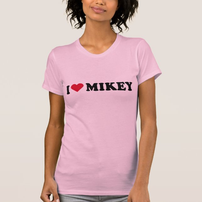 CAMISETA EU AMO MIKEY (Frente)