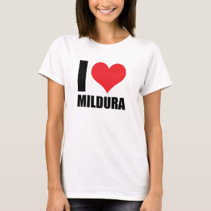 Camiseta Eu amo Mildura