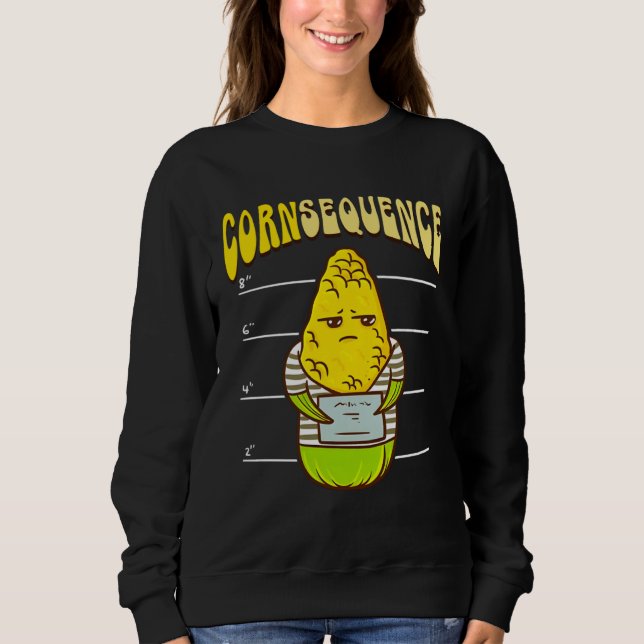 Camiseta Eu Amo Milho Fofo  Milho na Espiga (Frente)