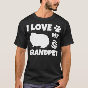 Camiseta Eu Amo Minha Avó Guiné Porco Avó Vovó