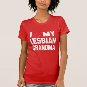 CAMISETA EU AMO MINHA AVÓ LESBIANA -