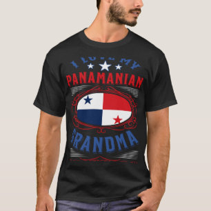 Camiseta Eu amo minha avó panamenha