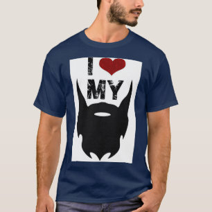 Camiseta eu amo minha barba