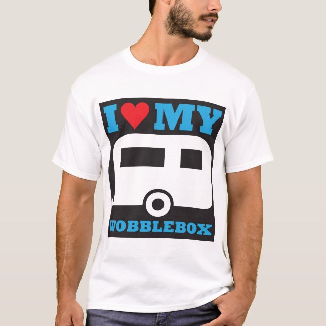 Camiseta Eu amo minha caixa do balanço (Frente)