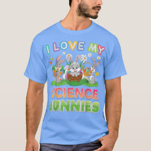 Camiseta Eu Amo Minha Cama De Coelhinhos Da Páscoa De Coelh