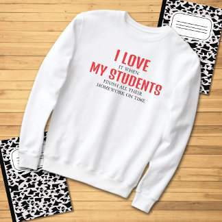 Camiseta Eu Amo Minha Citação Engraçada De Professores