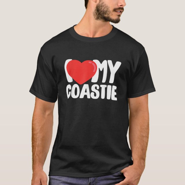 Camiseta Eu Amo Minha Coastie (Frente)