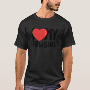 Camiseta Eu Amo Minha Cowgirl