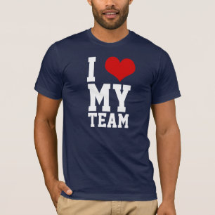Camiseta Eu amo minha equipe 5