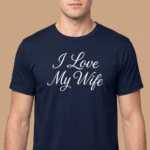 Camiseta Eu Amo Minha Esposa