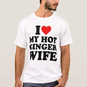 Camiseta Eu Amo Minha Esposa Ginger