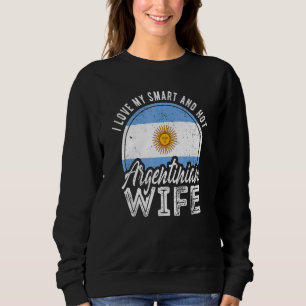 Camiseta Eu Amo Minha Esposa Inteligente E Quente Argentina