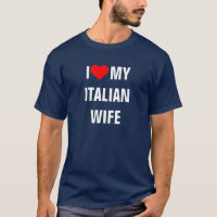 "Eu amo minha esposa italiana"