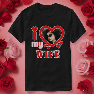 Camiseta Eu Amo Minha Esposa Personalizada
