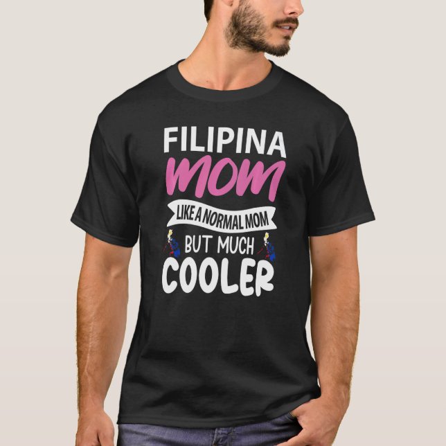 Camiseta Eu Amo Minha Esposa Quente Filipina (Frente)