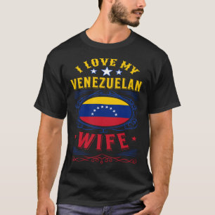 Camiseta Eu amo minha esposa venezuelana