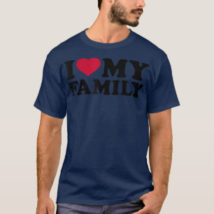 Camiseta Eu amo minha família