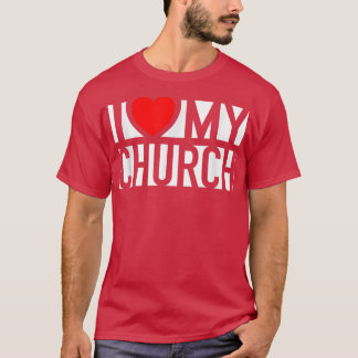 Camiseta Eu Amo Minha Família Igreja Domingo Apoio Cristão