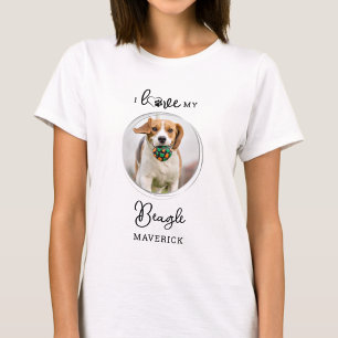 Camiseta Eu Amo Minha Feia Personalizada De Cachorro De Pet