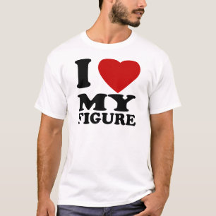 Camiseta Eu amo minha figura