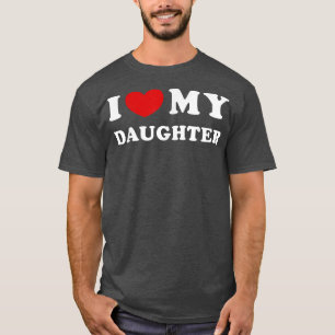 Camiseta Eu Amo Minha Filha, Eu Corto Minha Filha