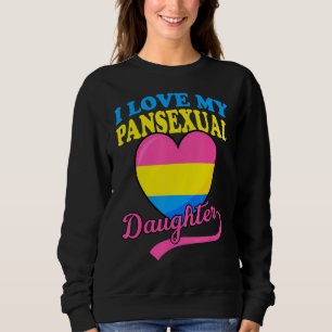 Camiseta Eu Amo Minha Filha Pansexual E Bonita Mãe Pai Lgbt