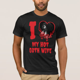 Camiseta Eu Amo Minha Foto De Coração Vermelho Da Mulher Do