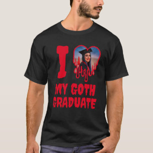 Camiseta Eu Amo Minha Foto De Coração Vermelho Sanguíneo Do