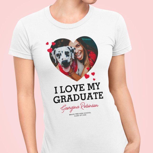 Camiseta Eu Amo Minha Foto De Formando (Criador carregado)