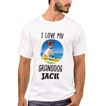 Eu Amo Minha Foto Personalizada De Pet GranDdog