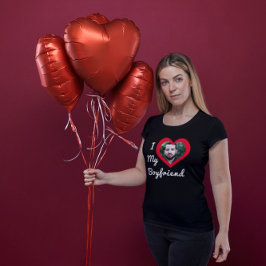 Camiseta Eu Amo Minha Foto Personalizada Personalizada Da B