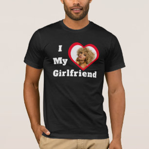 Camiseta Eu Amo Minha Foto Personalizada Personalizada Da B